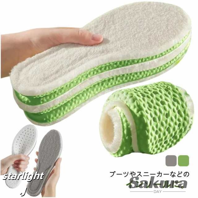 レディース 中敷き あったかい 保温 3足セット 靴 ふわふわ 肌触り ムートン風 スニーカー 中敷 インソール 保温性 パンプス ブーツ 靴の中敷き シューズ ボア 暖かい 防寒 足元 あったかグッ