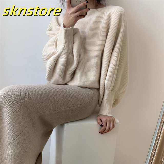 トップス ニット セーター ショート 長袖 ボリューム袖 Vネック ボートネック かわいい 大人可愛い 上品 おしゃれ かっこいい こなれ感