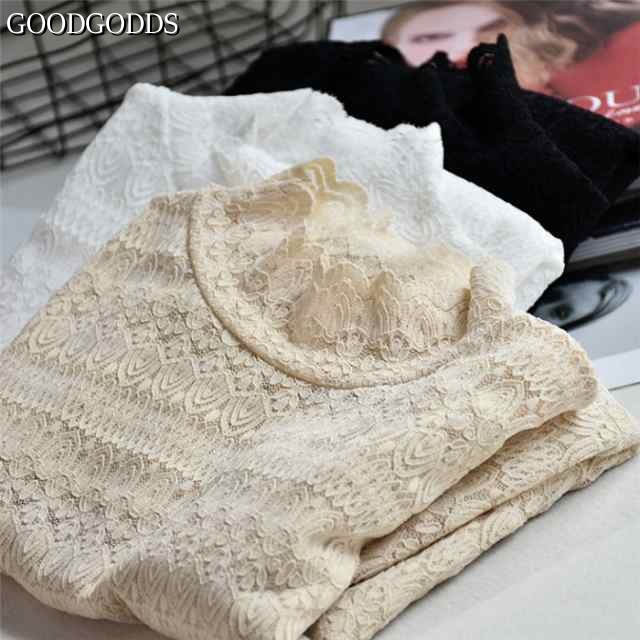 【2点購入クーポンで1枚1786円！】 即納 レース tシャツ レディース カットソー トップス ブラウス 長袖 レースシャツ 総レース 花柄 レースtシャツ インナー ハイネック 秋 春 通勤 透け